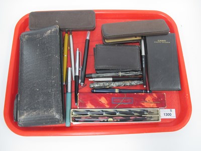 Lot 1300 - Writing Pens including 'The Nova', Parker,...