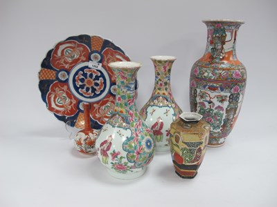 Lot 1306 - Oriental ceramics, including Chinese Canton...