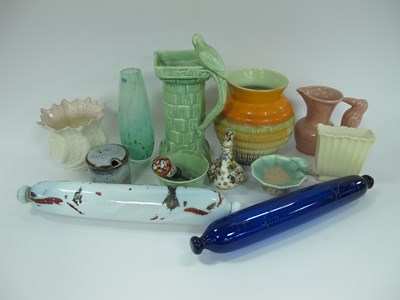 Lot 1127 - Glassware and ceramics, including Shelley...