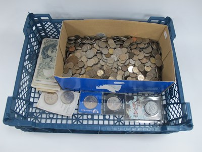 Lot 1209 - Large Collection Of Coins And Banknotes,...