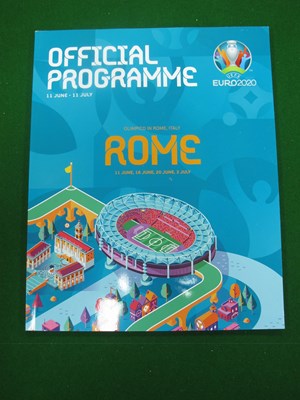 Lot 336 - Euro 2020, Rare Rome Edition, including England.