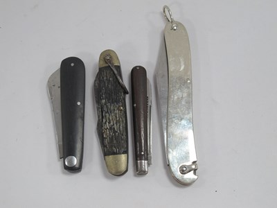 Lot 1238 - William Rodgers Single Blade Lock Knife,...