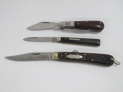 Lot 1246 - W.H. Wragg Sheffield Lock Knife, stag scales,...