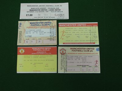 Lot 145 - Manchester United Tickets, All v. Leeds United...