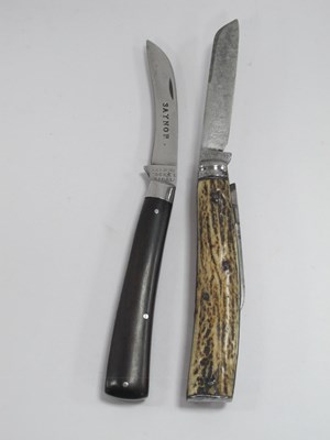 Lot 1226 - Saynor Two Blade Flat Bottom Pruning Knife,...