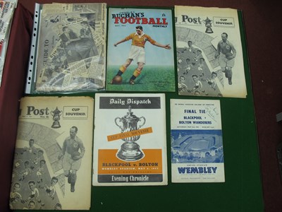 Lot 320 - 1953 F.A. Cup Final Programme, Blackpool v....