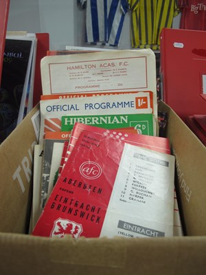Lot 249 - Aberdeen Programmes 1959 and Later, European...