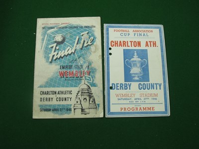 Lot 275 - 1946 F.A. Cup Final, Charlton Athletic v....