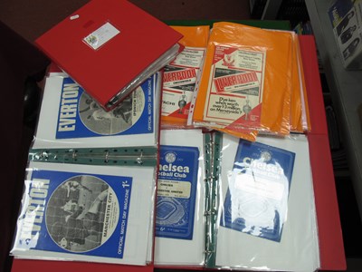 Lot 28 - Championship Winning Teams Programmes, Chelsea,...