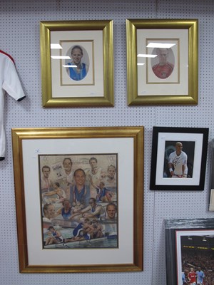 Lot 14 - Three Pastel Artworks, Stephen Redgrave (x 2),...