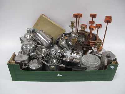 Lot 1356 - Assorted Plated and Other Kitchenalia, etc,...
