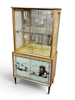 Lot 1441 - 1960s Vintage Cocktail Cabinet, with sliding...