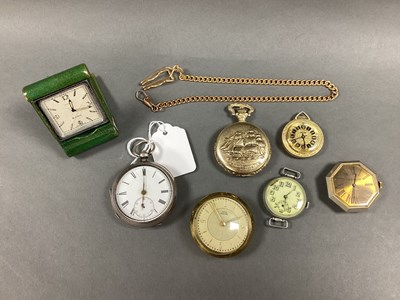 Lot 290 - A Hallmarked Silver Openface Pocket Watch, the...