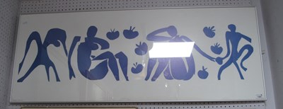 Lot 1391 - After H Matisse 'Femmes Et Singes', Blue &...