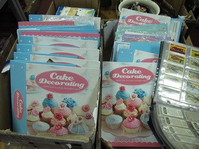 Lot 1083 - Cake Decoration Magazines, in folders, album...