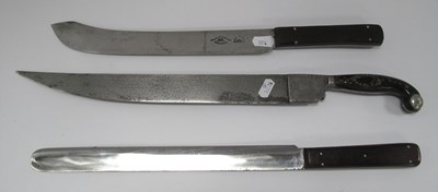 Lot 1376 - A Brazilian Knife (Faca Sorocabana), curved...