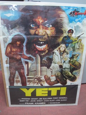 Lot 1008A - Poster 'Yeti' Design Colour Process, by Studio...