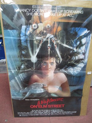 Lot 1009A - Poster 'Nightmare on Elm Street', featuring...