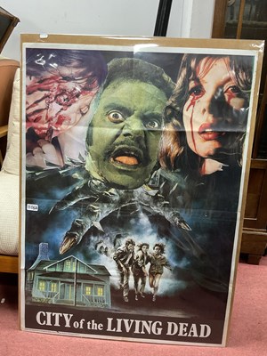 Lot 1106A - Poster 'City of the Living Dead', printed at M....