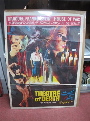 Lot 1037A - Poster 'Theatre of Death', 1966 Rosi Arts KH1,...