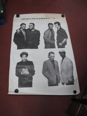 Lot 1399 - Ian Dury and the Blockheads 'Laughter' Poster,...