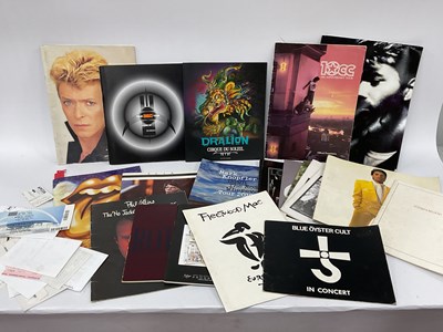 Lot 1304 - Music Programmes - Phil Collins, Fleetwood Mac,...