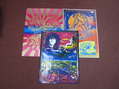 Lot 1377 - Psychedelic Posters - Marc Bolan, 91-92, 60 x...