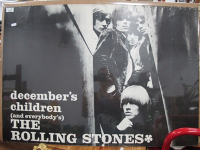 Lot 1285 - Rolling Stones Poster 'December's Children',...