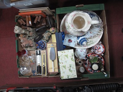 Lot 1183 - Ceramics and collectables, including wooden...
