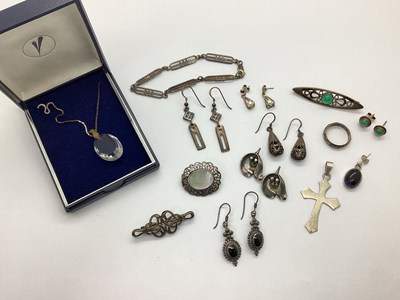 Lot 164 - A Scottish Hallmarked Silver Arts & Crafts...