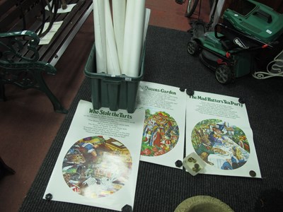 Lot 1109 - Memorabilia posters, including British rock...