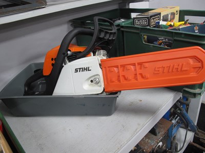 Lot 1242 - Stihl MS171 petrol chainsaw, complete with...