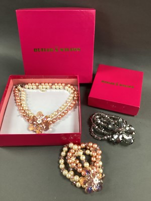 Lot 206 - Butler & Wilson; A Modern Imitation Pearl and...