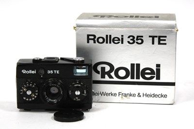 Lot 1011 - Rollei 35 TE 35mm Compact Film Camera with...