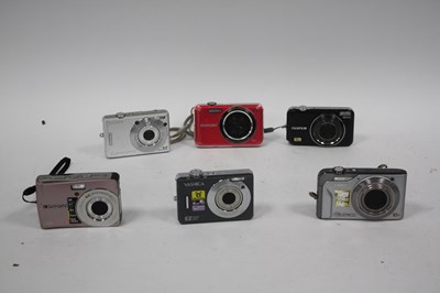 Lot 1078 - A collection of digital compact cameras to...