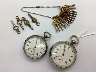 Lot 301 - AWWCo Waltham Mass; A Hallmarked Silver Cased...