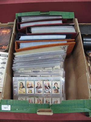 Lot 1417 - Cigarette Cards, often in albums, including...