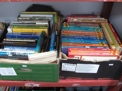 Lot 1188 - Motoring and automotive books, comprising an...