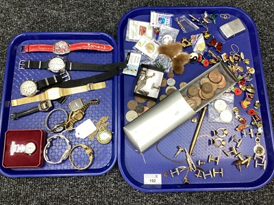 Lot 192 - A Collection of Assorted Enamel Pin and Other...
