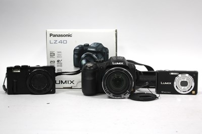 Lot 1075 - Panasonic Lumix DMC-LZ40 Digital Bridge Camera,...
