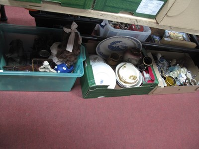 Lot 1234 - Ceramics, Lurpak toast rack, resin figures,...