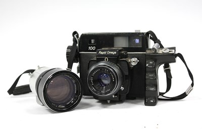 Lot 1061 - Rapid Omega 100 Medium Format Camera with...