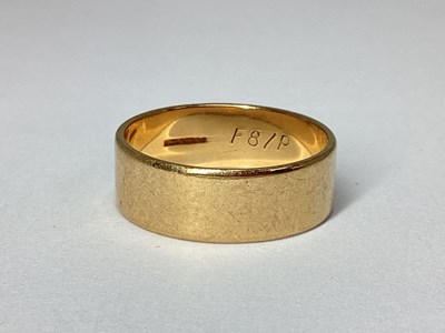 Lot 38 - A 9ct Gold Plain Wedding Band, engraved inside...