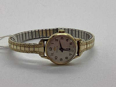 Lot 303 - Marvin; A 1960's 9ct Gold Cased Ladies...