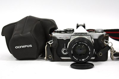 Lot 1012 - Olympus OM-2N 35mm SLR Film Camera with...