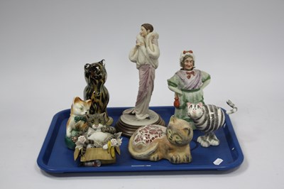 Lot 1339 - Italian Resn Lady Figure, 23cm high, Langham...