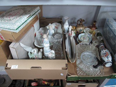 Lot 1174 - Lladro & Nao Figurines, (with faults),...