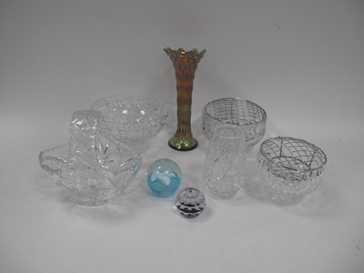 Lot 1264 - Doulton Bowl, Caithness paperweights, rose...
