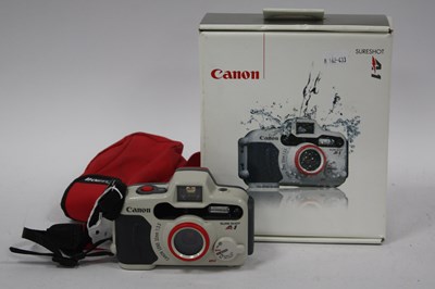 Lot 1127 - Canon Sure Shot A1 Waterproof 35mm Compact...