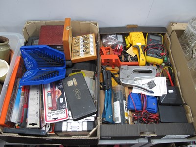 Lot 1158 - Tools and workshop equipment, comprising a...